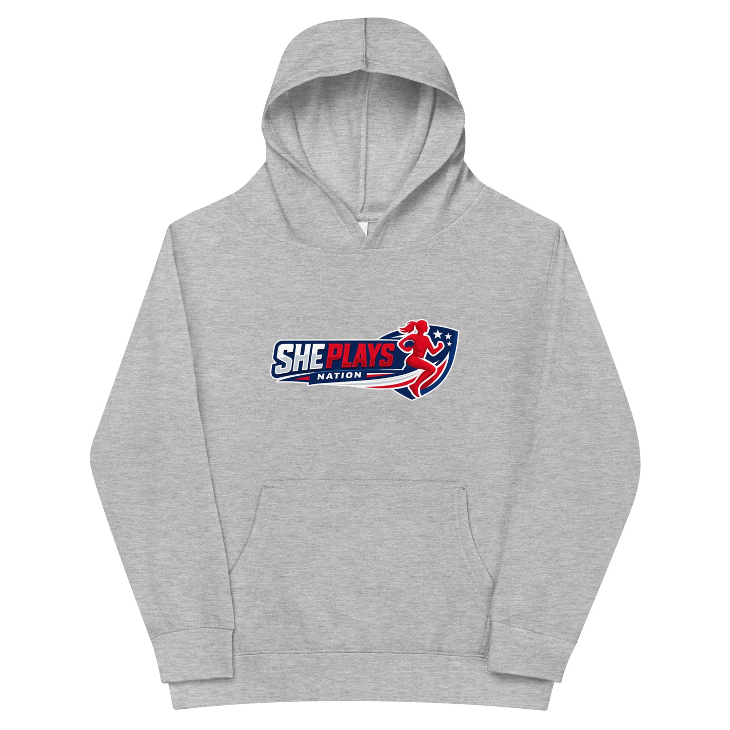 Performance | Youth Hoodie | She Plays Nation | Crest Logo
