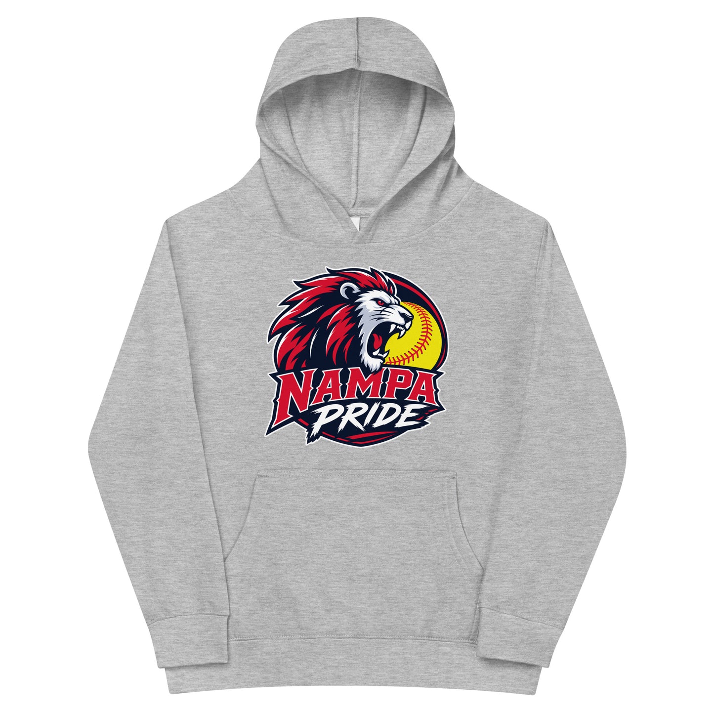 Performance | Youth Hoodie | Nampa Pride | Lion Crest Logo