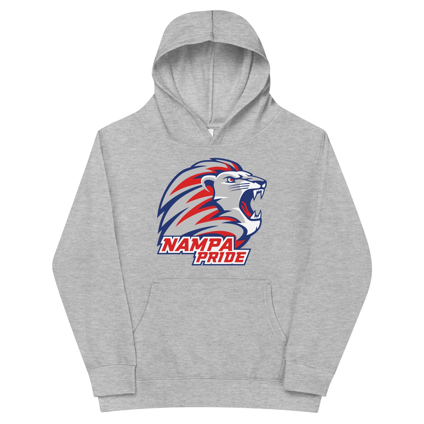 Performance | Youth Hoodie | Nampa Pride | Mascot Logo