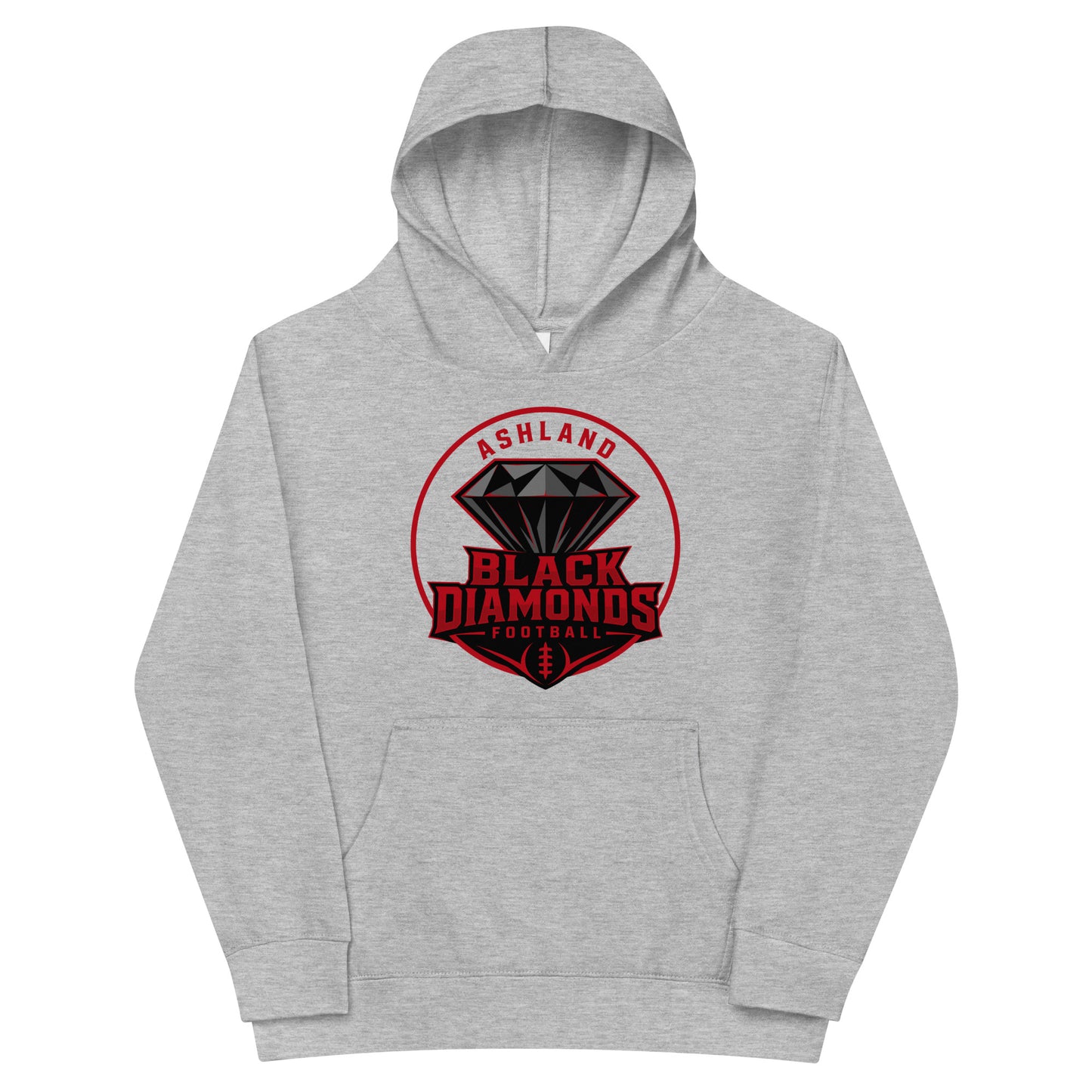 Performance | Youth Hoodie | Ashland Black Diamonds | Badge Logo