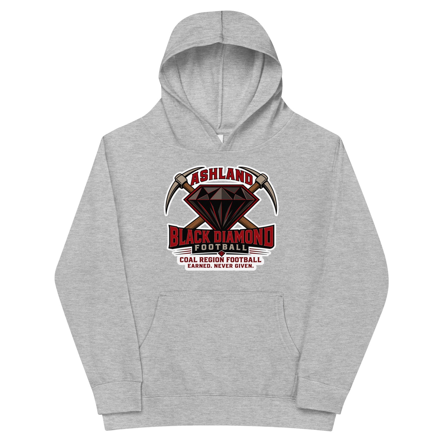 Performance | Youth Hoodie | Ashland Black Diamonds | Vanguard Logo