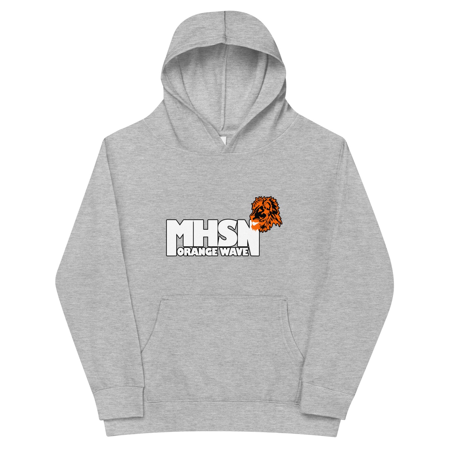 Performance | Youth Hoodie | Orange Wave Marching Band | Crest Logo