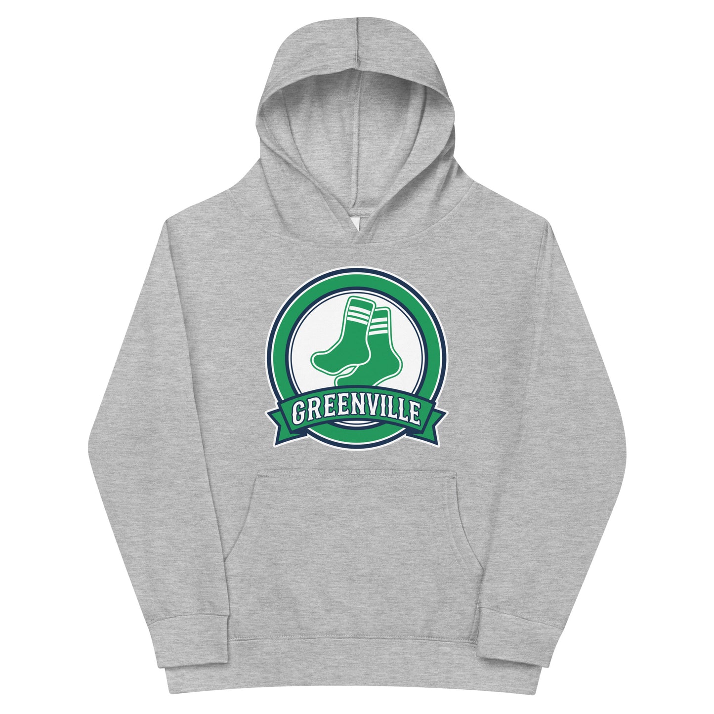 Performance | Youth Hoodie | Greenville Sox | Badge Logo