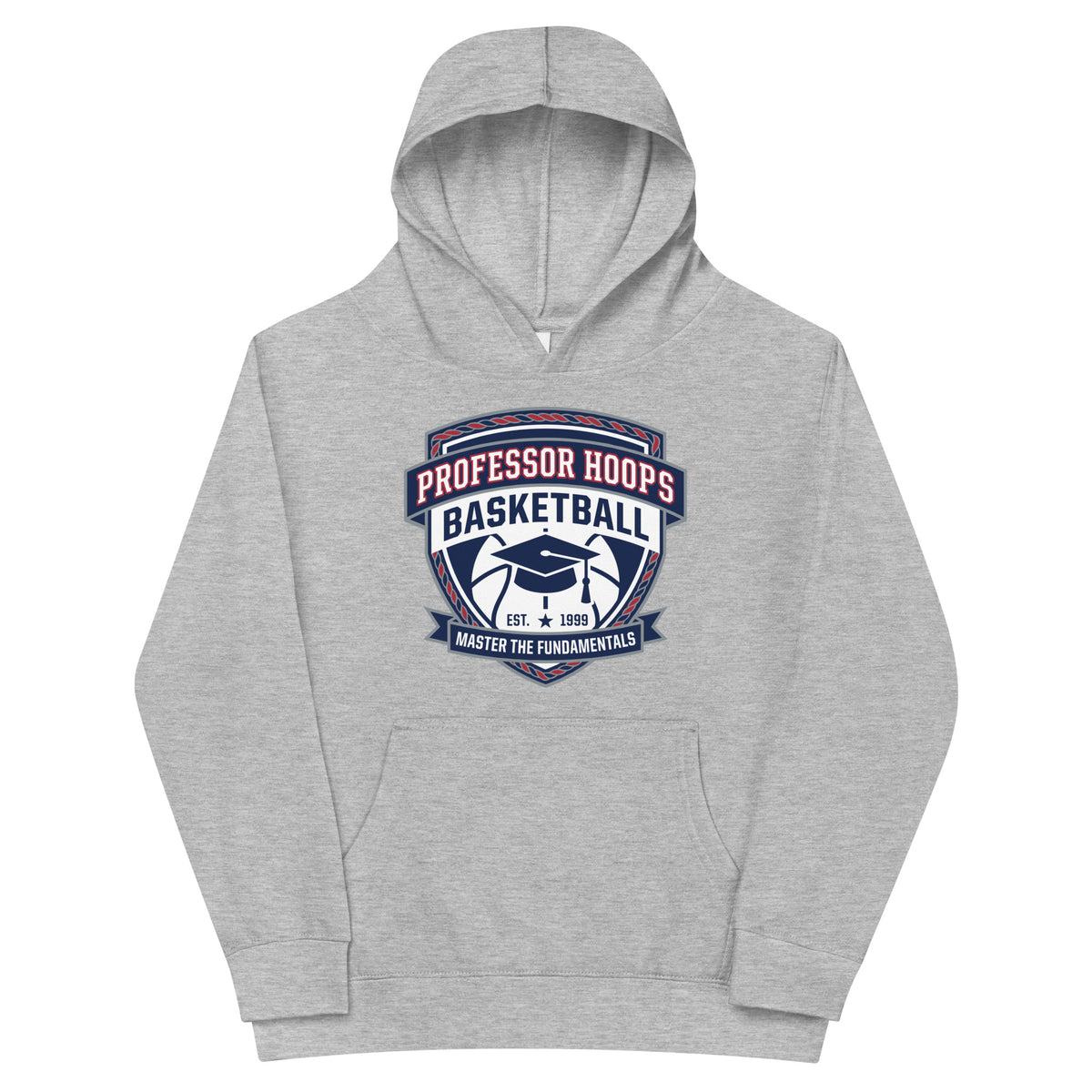 Performance | Youth Hoodie | Professor Hoops Basketball | Crest Logo