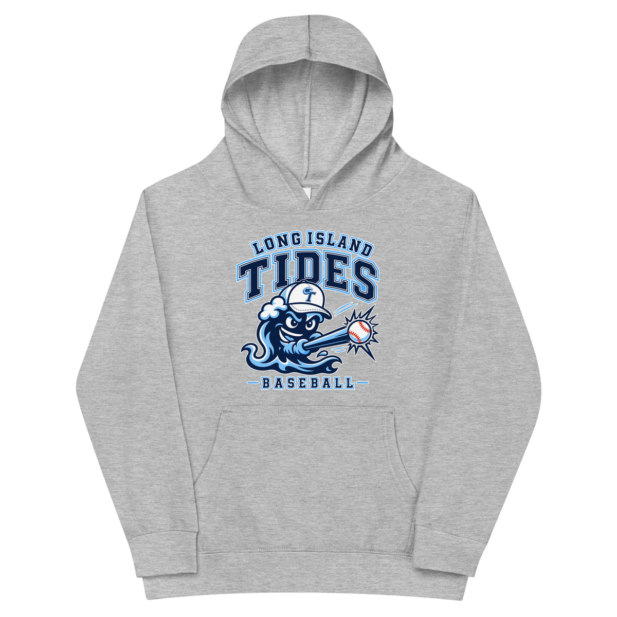Performance | Youth Hoodie | Long Island Tides Baseball | Valor Logo