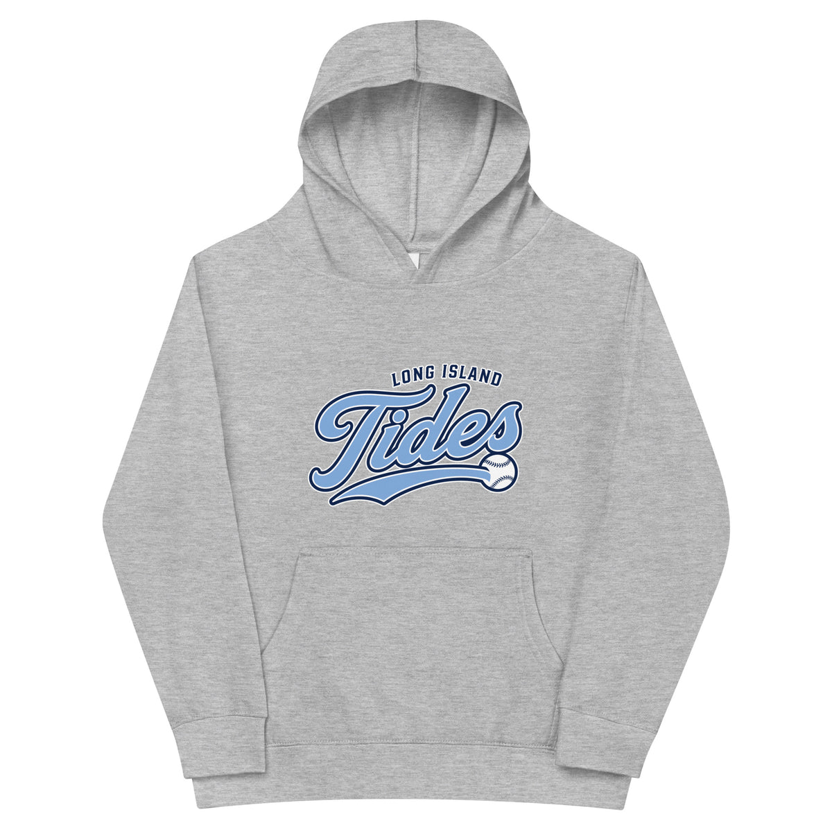 Performance | Youth Hoodie | Long Island Tides Baseball | Athletics Logo