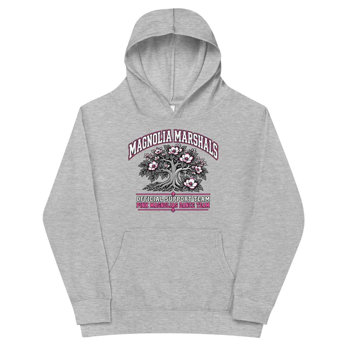 Performance | Youth Hoodie | Pink Magnolias Dance | Crest Logo