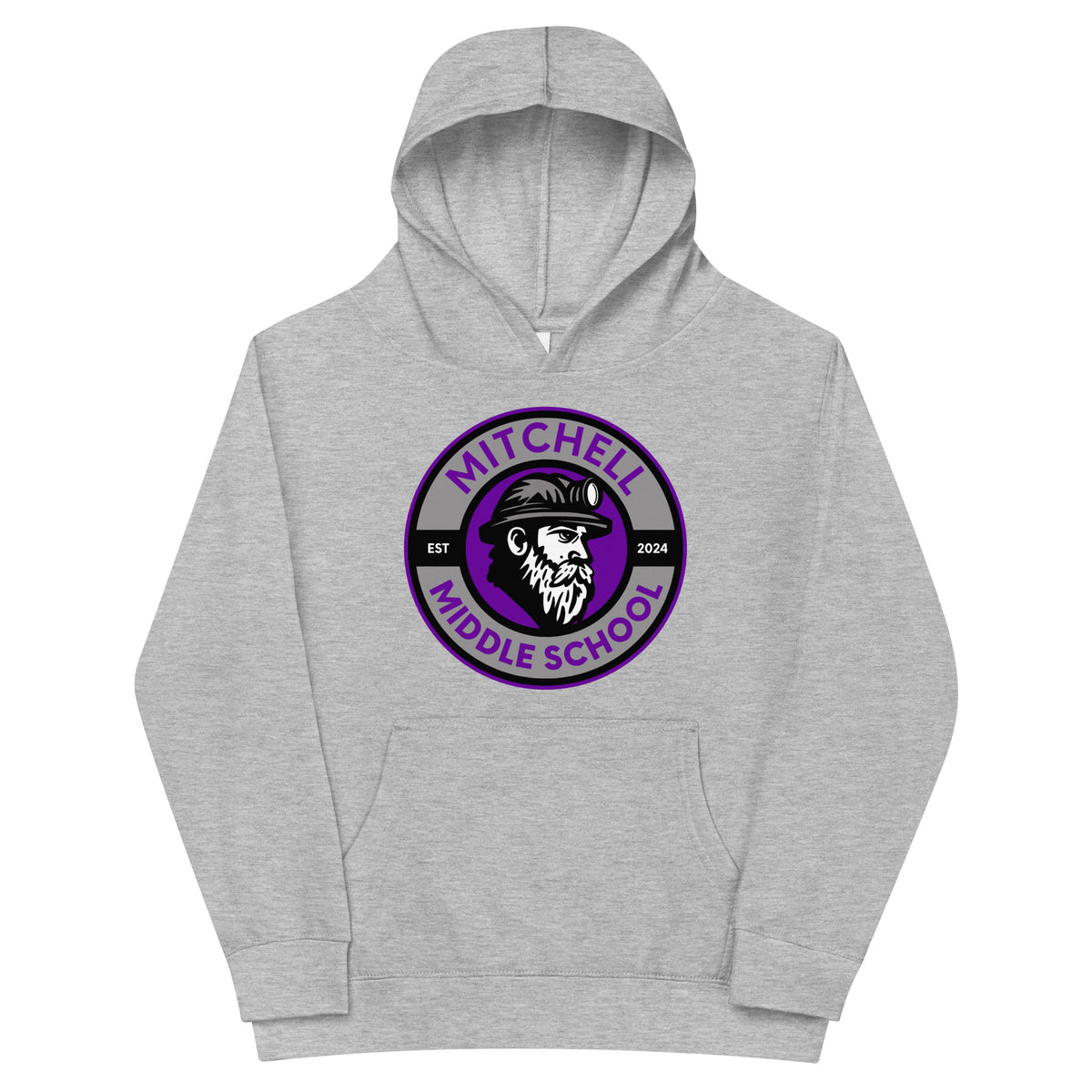 Performance | Youth Hoodie | Mitchell Middle School Softball | Badge Logo