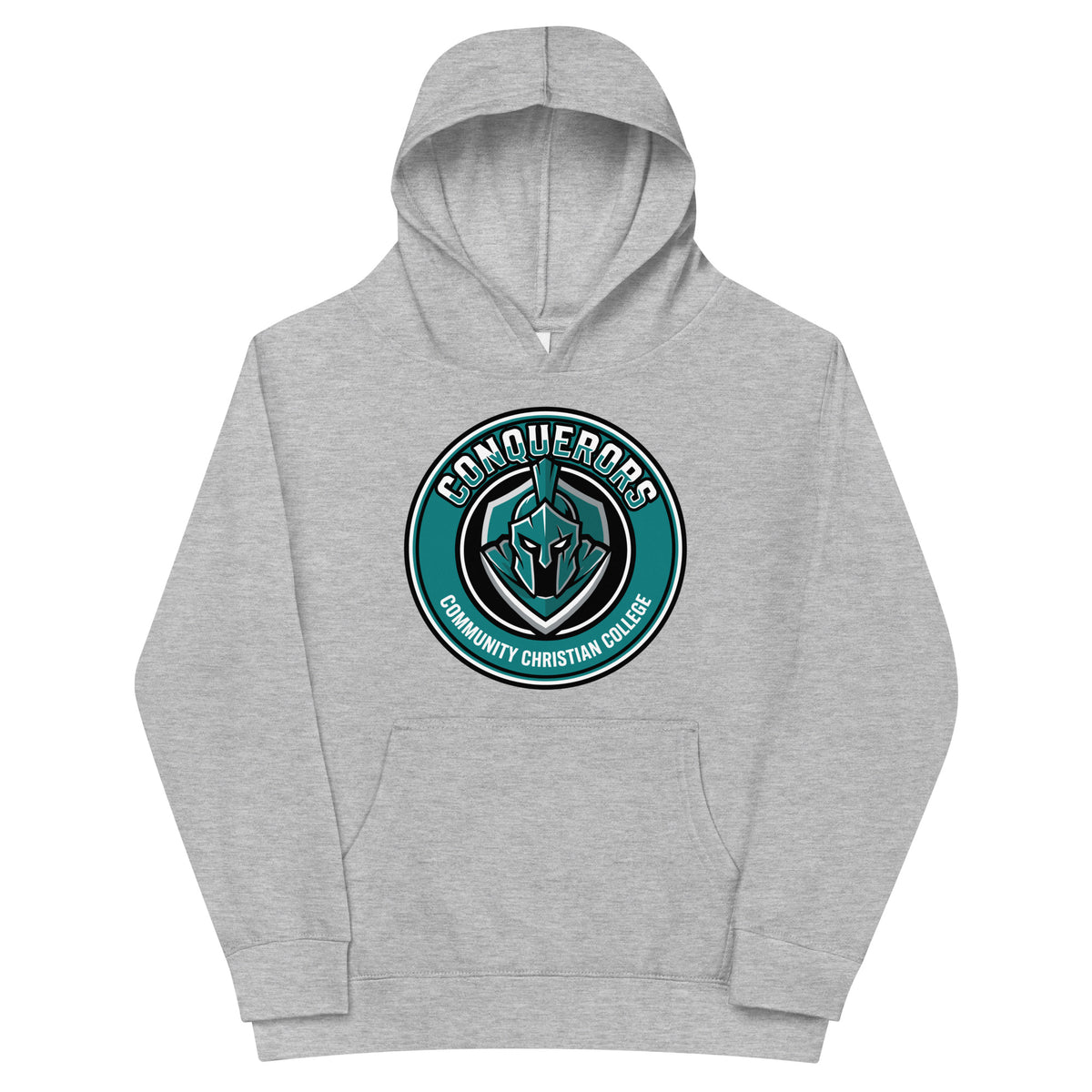 Performance | Youth Hoodie | Community Christian College | Badge Logo
