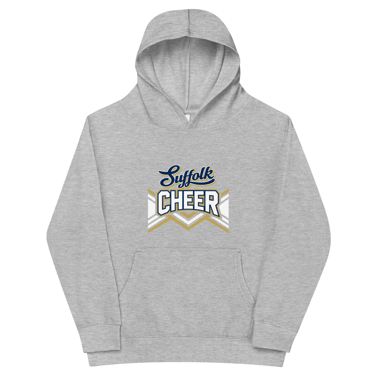 Performance | Youth Hoodie | Suffolk University Cheerleading | Vanguard Logo