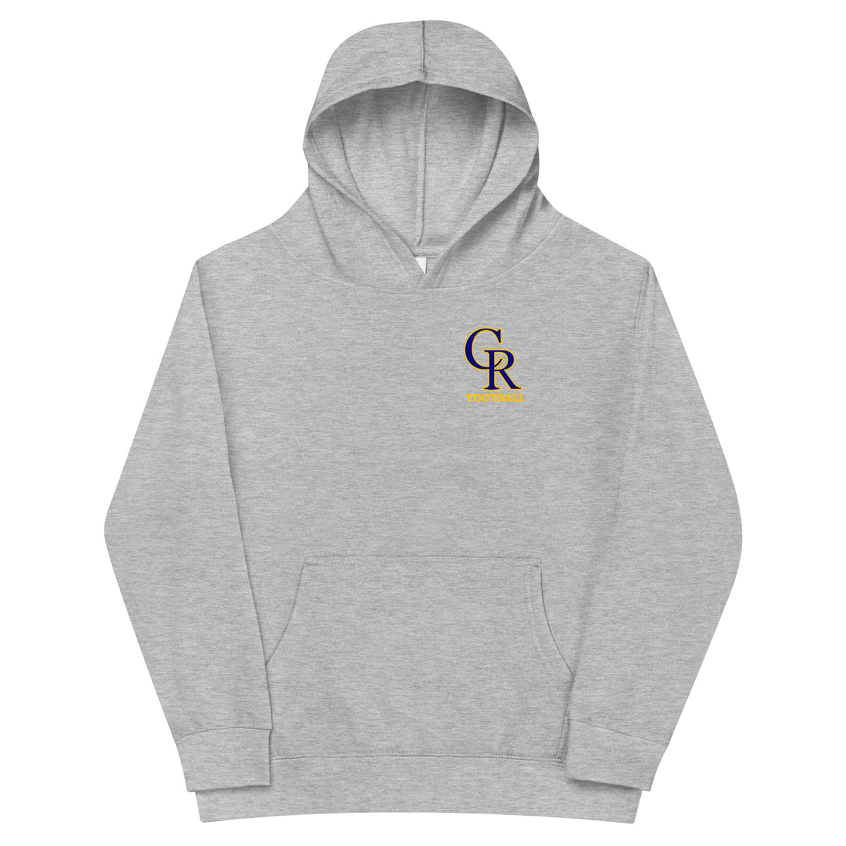 Performance | Youth Hoodie | Chestnut Ridge Lions Football | Lettermark Logo