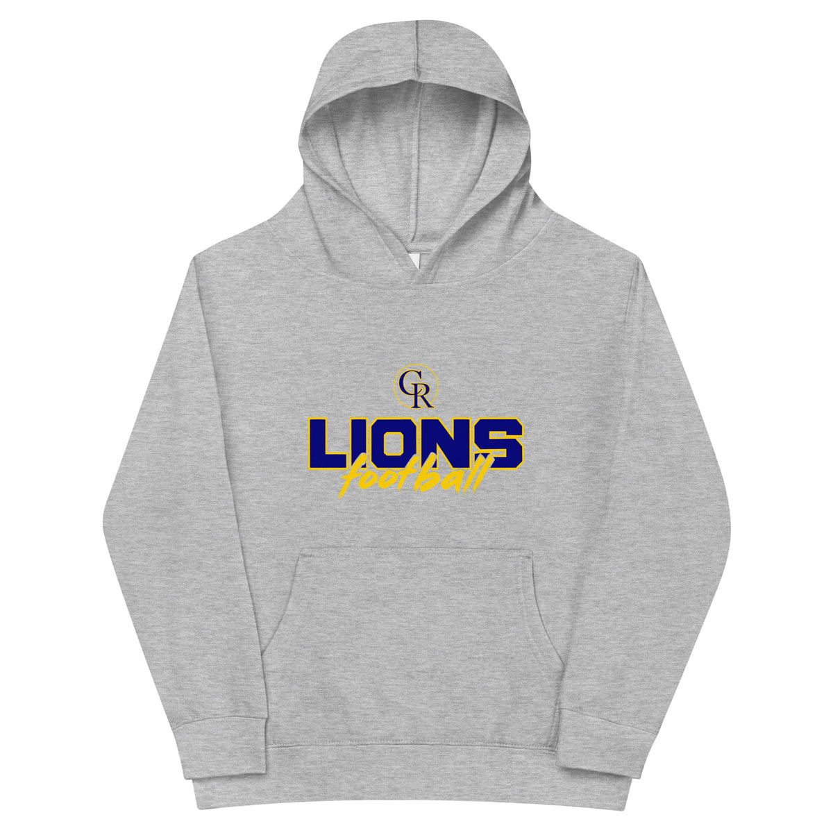 Performance | Youth Hoodie | Chestnut Ridge Lions Football | Vanguard Logo