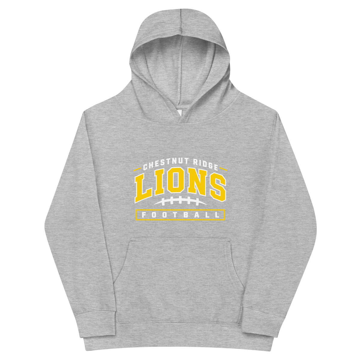 Performance | Youth Hoodie | Chestnut Ridge Lions Football | Valor Logo