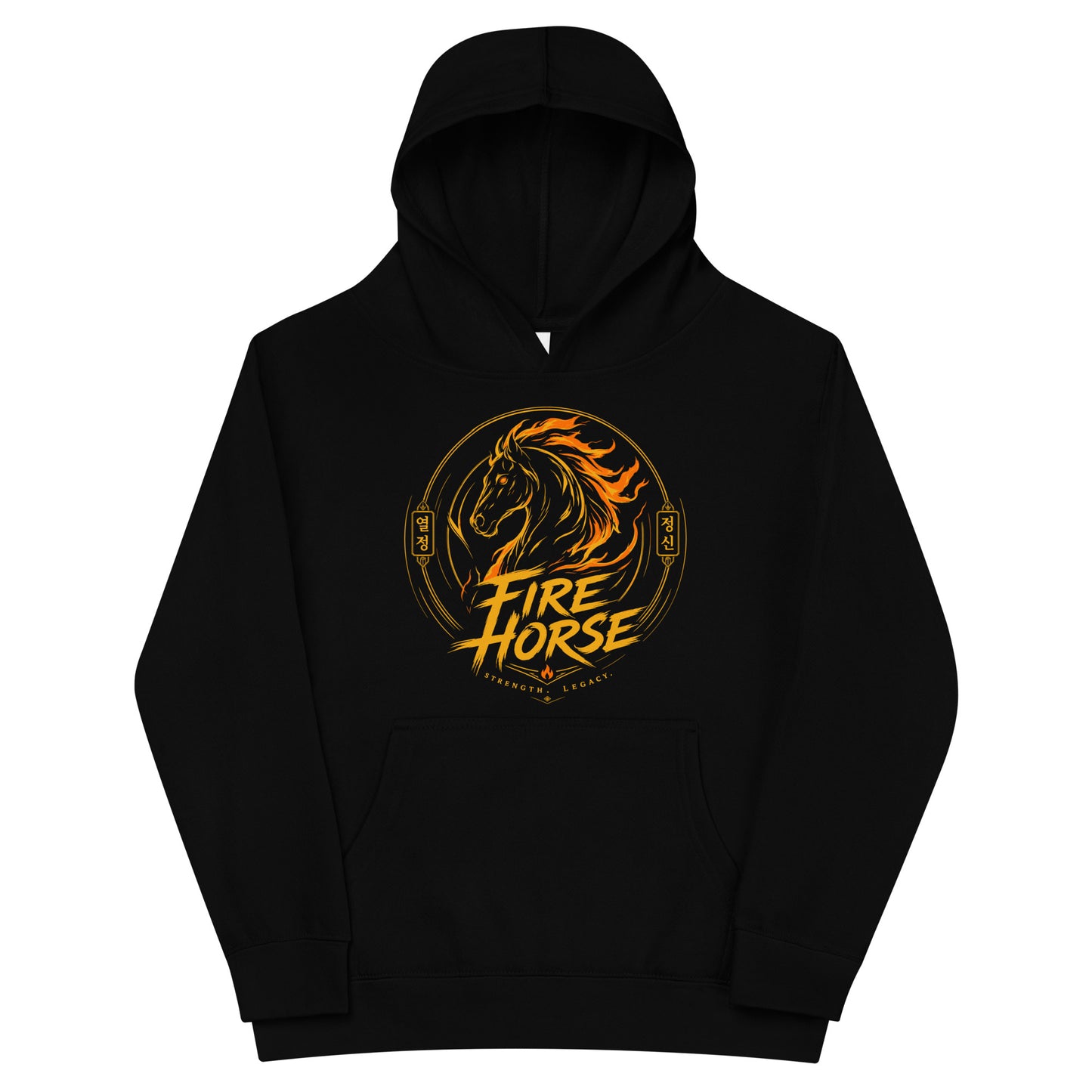Performance | Youth Hoodie | Fire Horse Masters | Vanguard Logo
