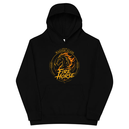 Performance | Youth Hoodie | Fire Horse Masters | Crest Logo