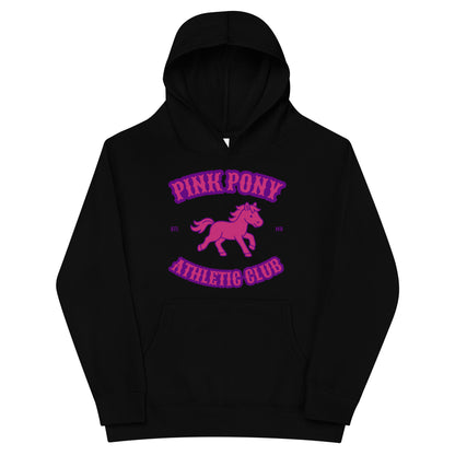 Performance | Youth Hoodie | Pink Pony Athletic Club | Crest Logo