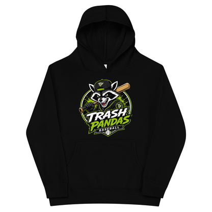 Performance | Youth Hoodie | Trash Pandas Baseball Organization | Mascot Logo