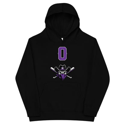Performance | Youth Hoodie | Carolina Outlaws Baseball | Purple Renegades Logo
