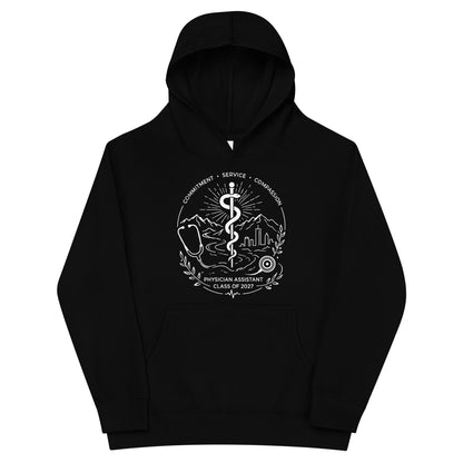 Performance | Youth Hoodie | Trine PA program | Crest Logo