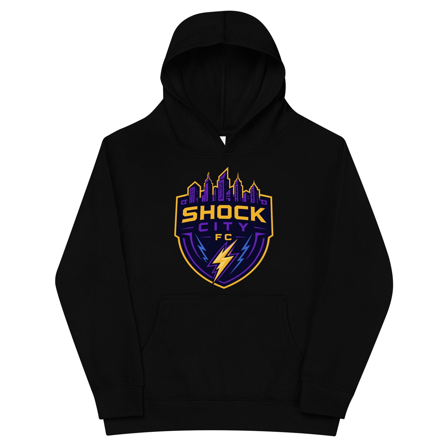 Performance | Youth Hoodie | Shock City FC | Crest Logo