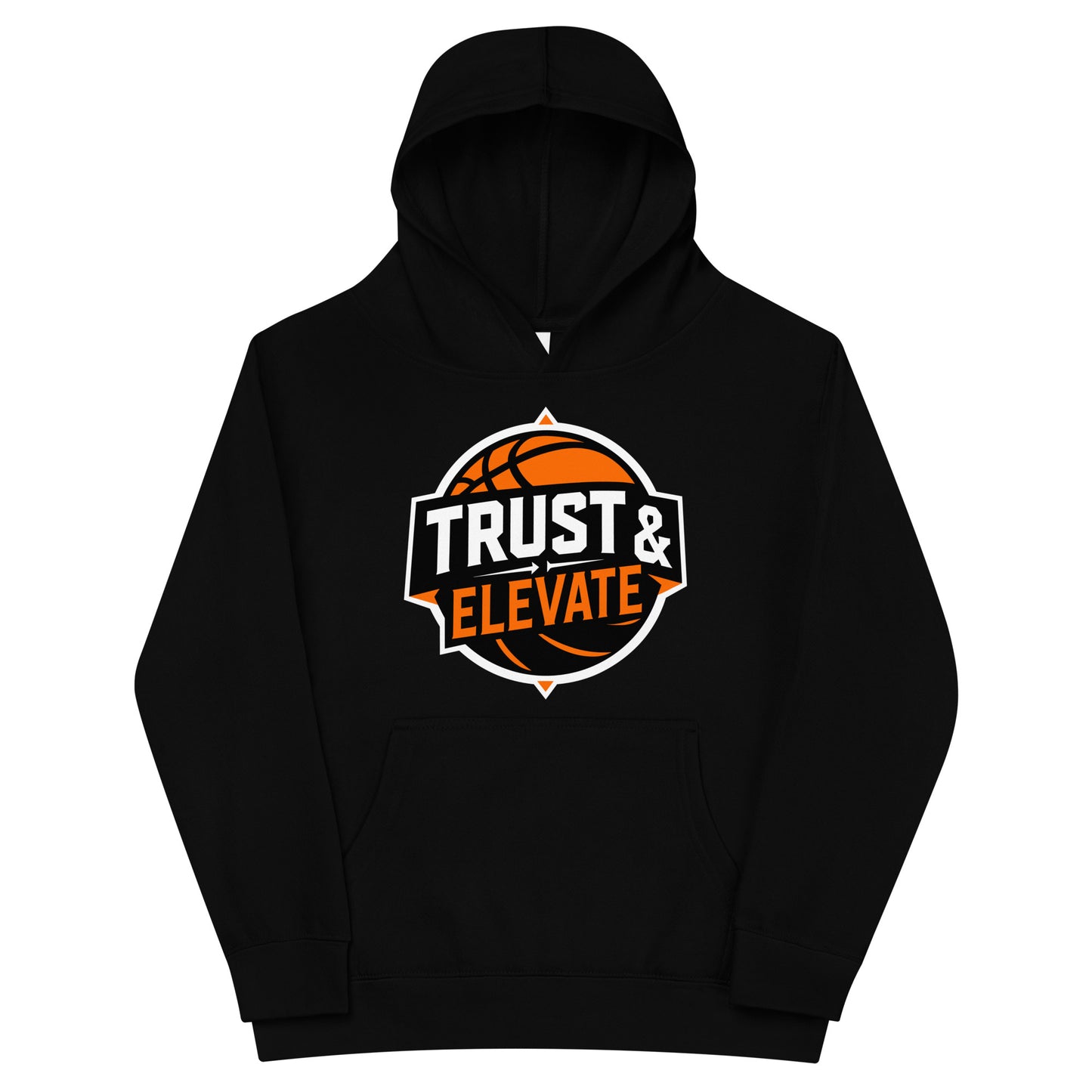 Performance | Youth Hoodie | Trust & Elevate | Athletic Logo