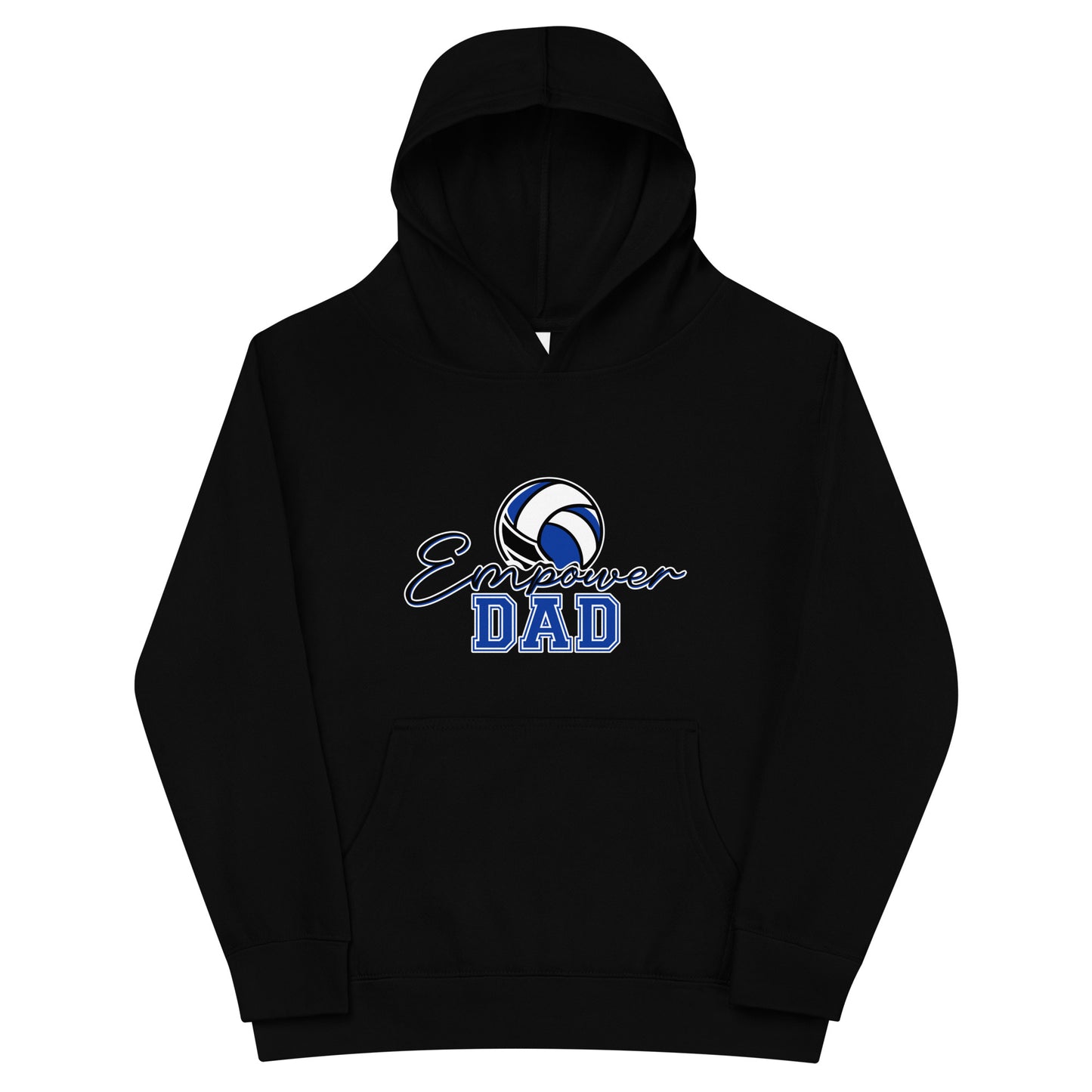 Performance | Youth Hoodie | Empower Volleyball Club | Dad Crest Logo