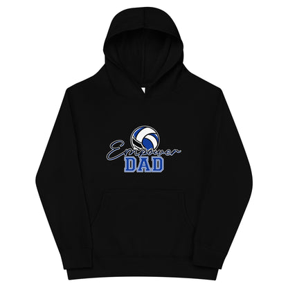 Performance | Youth Hoodie | Empower Volleyball Club | Dad Crest Logo