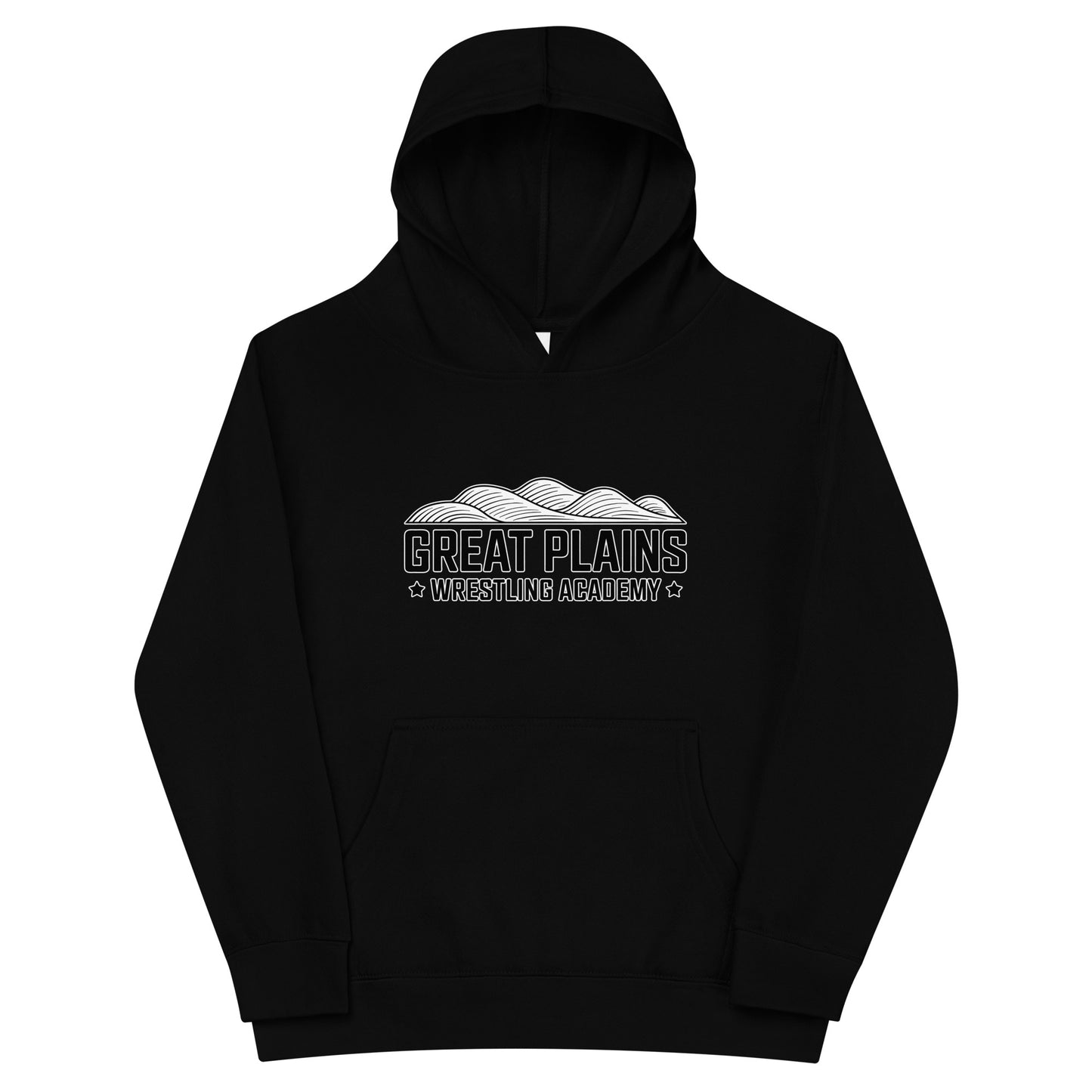 Performance | Youth Hoodie | Great Plains Wrestling Academy | Crest Logo