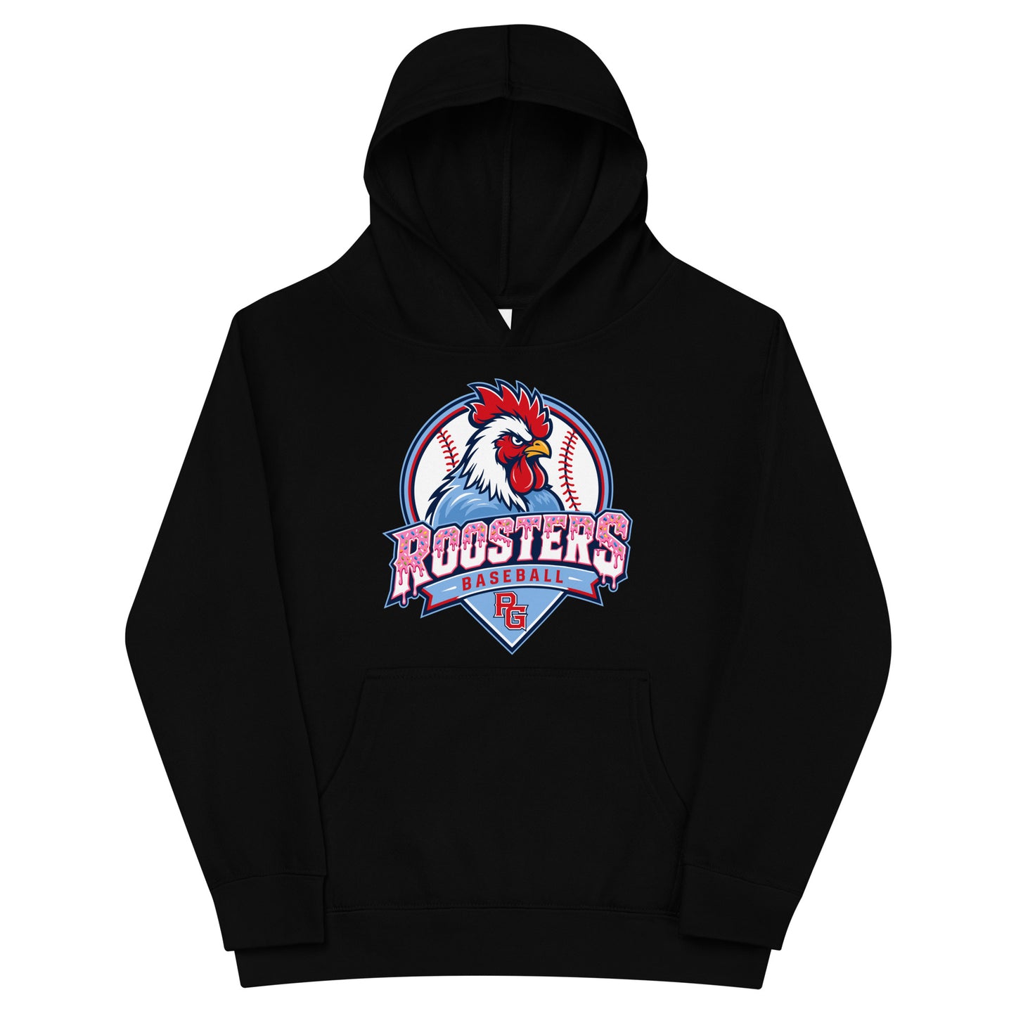 Performance | Youth Hoodie | Rooster Nation | Emblem Logo
