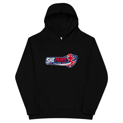 Performance | Youth Hoodie | She Plays Nation | Crest Logo