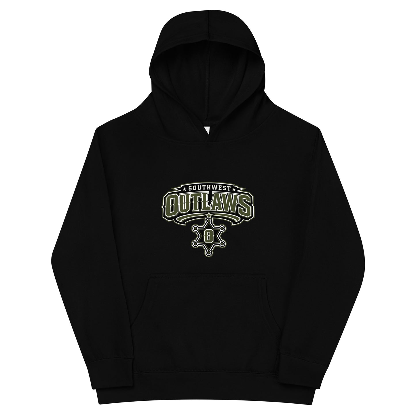 Performance | Youth Hoodie | Southwest Outlaws | Frontier Athletics Logo