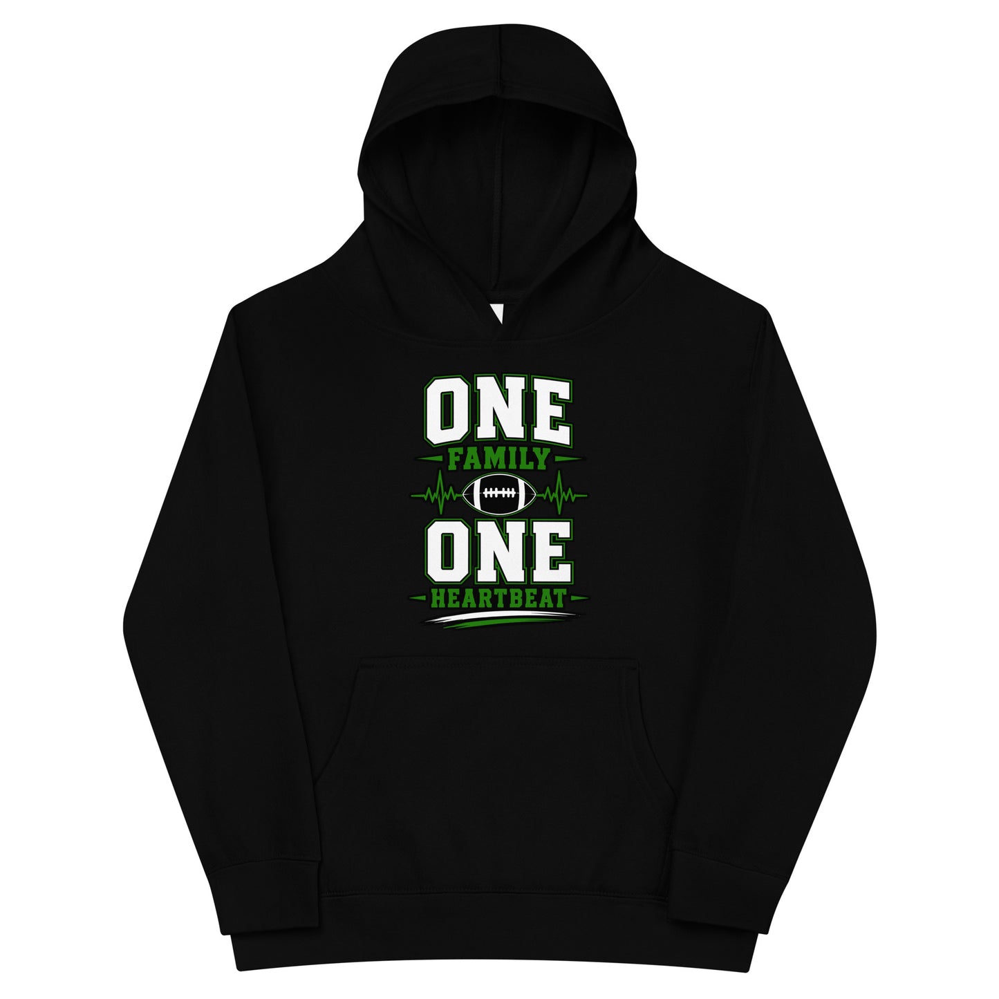 Performance | Youth Hoodie | Celina Black Football | Modern Script Logo