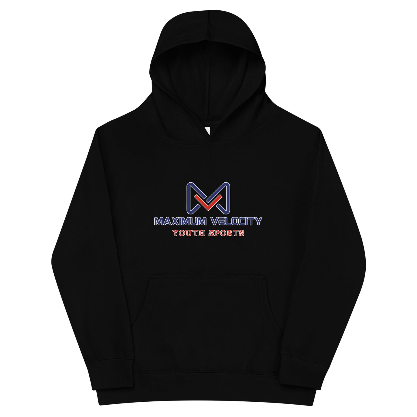 Performance | Youth Hoodie | Maximum Velocity Youth Sports | Emblem Logo