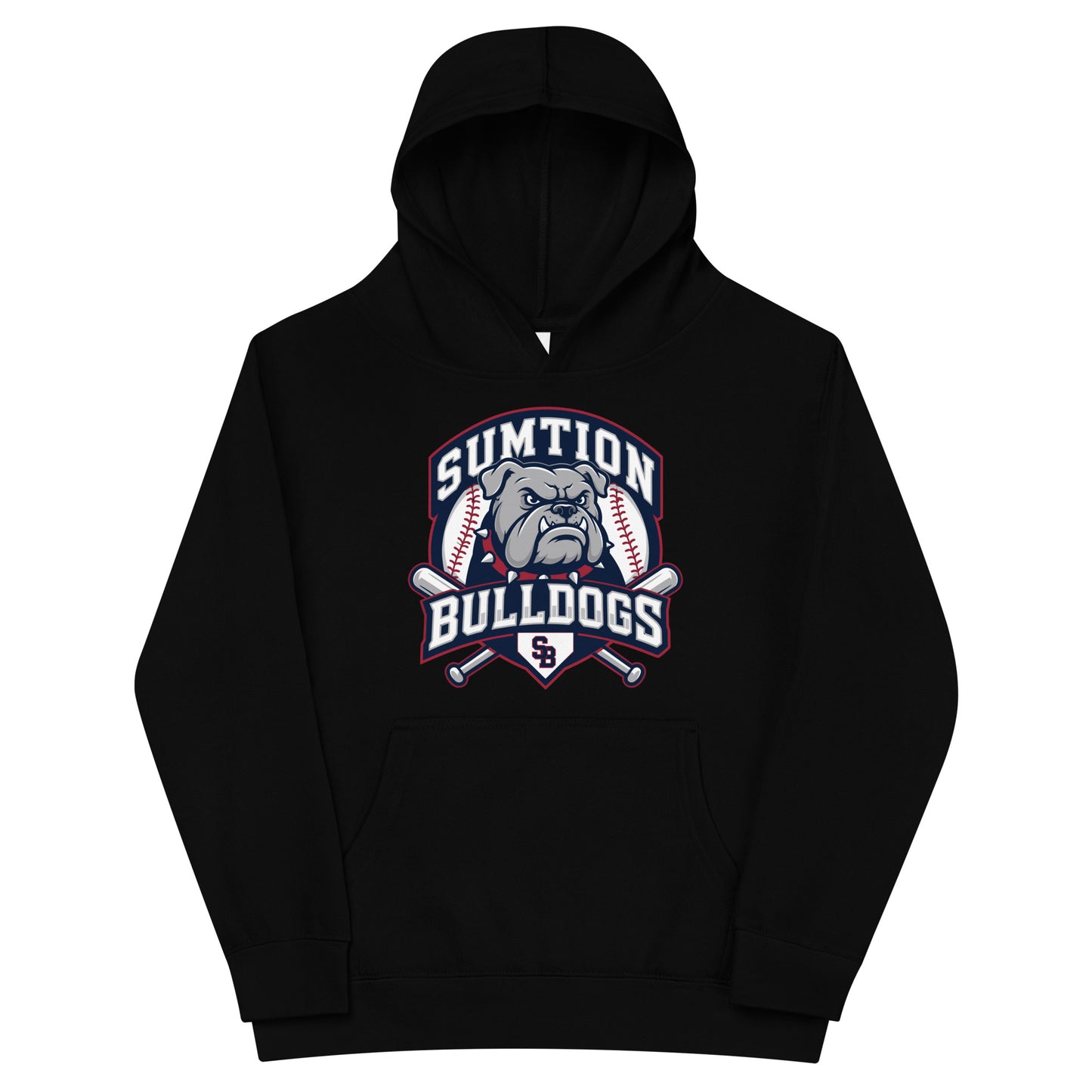 Performance | Youth Hoodie | Sumtion bulldogs | Emblem Logo