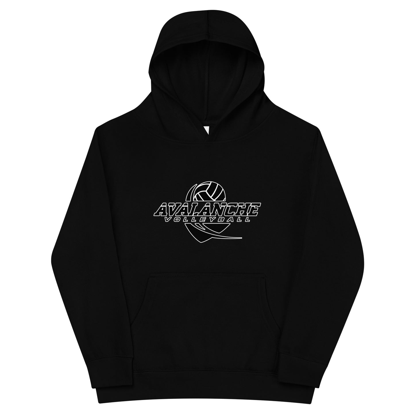 Performance | Youth Hoodie | Avalanche Volleyball Club | Crest Logo