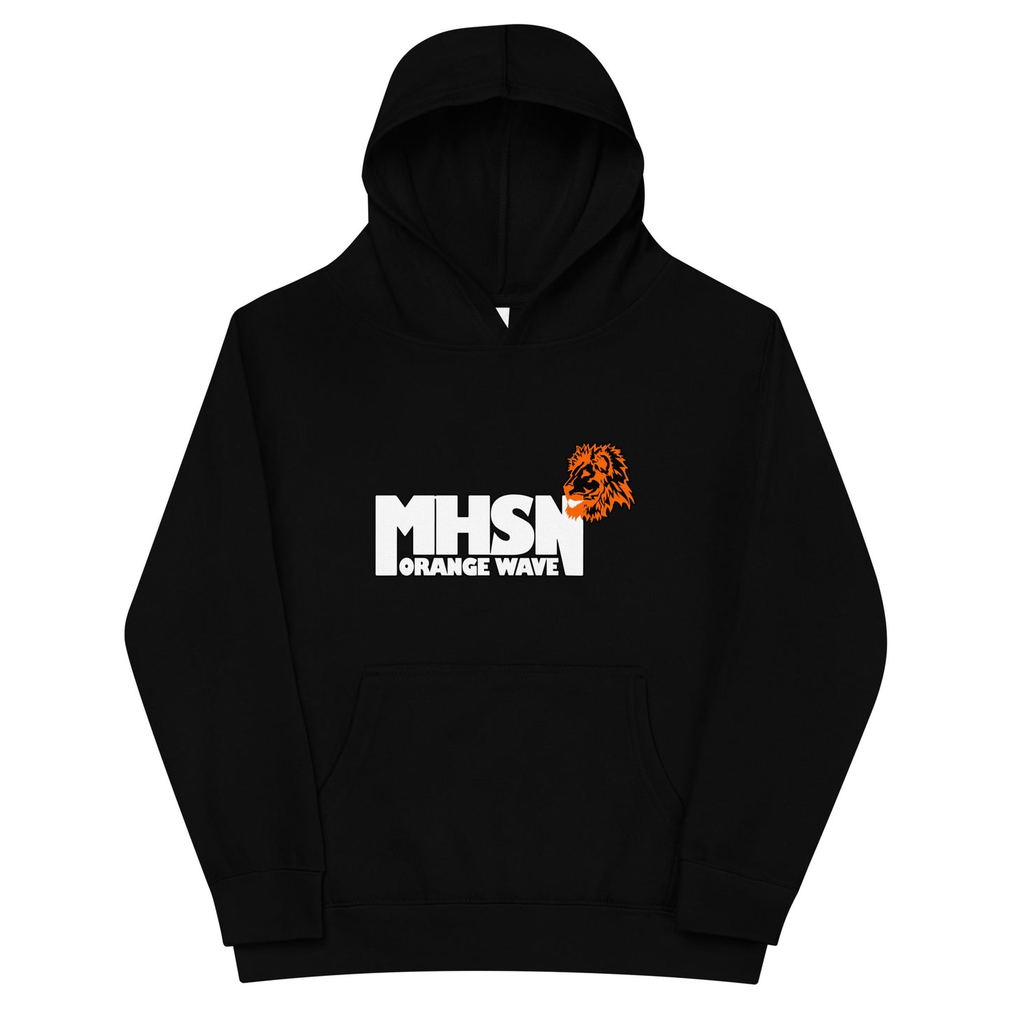 Performance | Youth Hoodie | Orange Wave Marching Band | Crest Logo