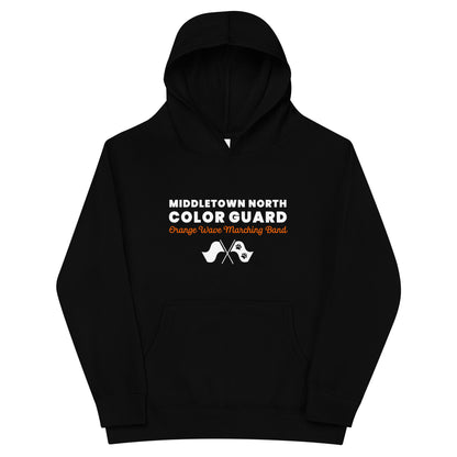 Performance | Youth Hoodie | Orange Wave Marching Band | Modern Script Logo