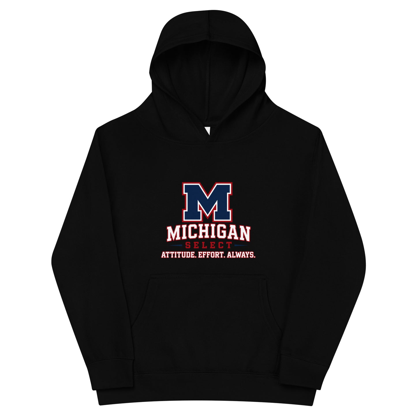 Performance | Youth Hoodie | Michigan Select Baseball | Crest Logo