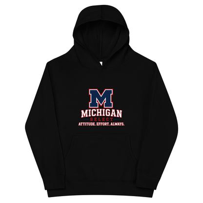 Performance | Youth Hoodie | Michigan Select Baseball | Crest Logo