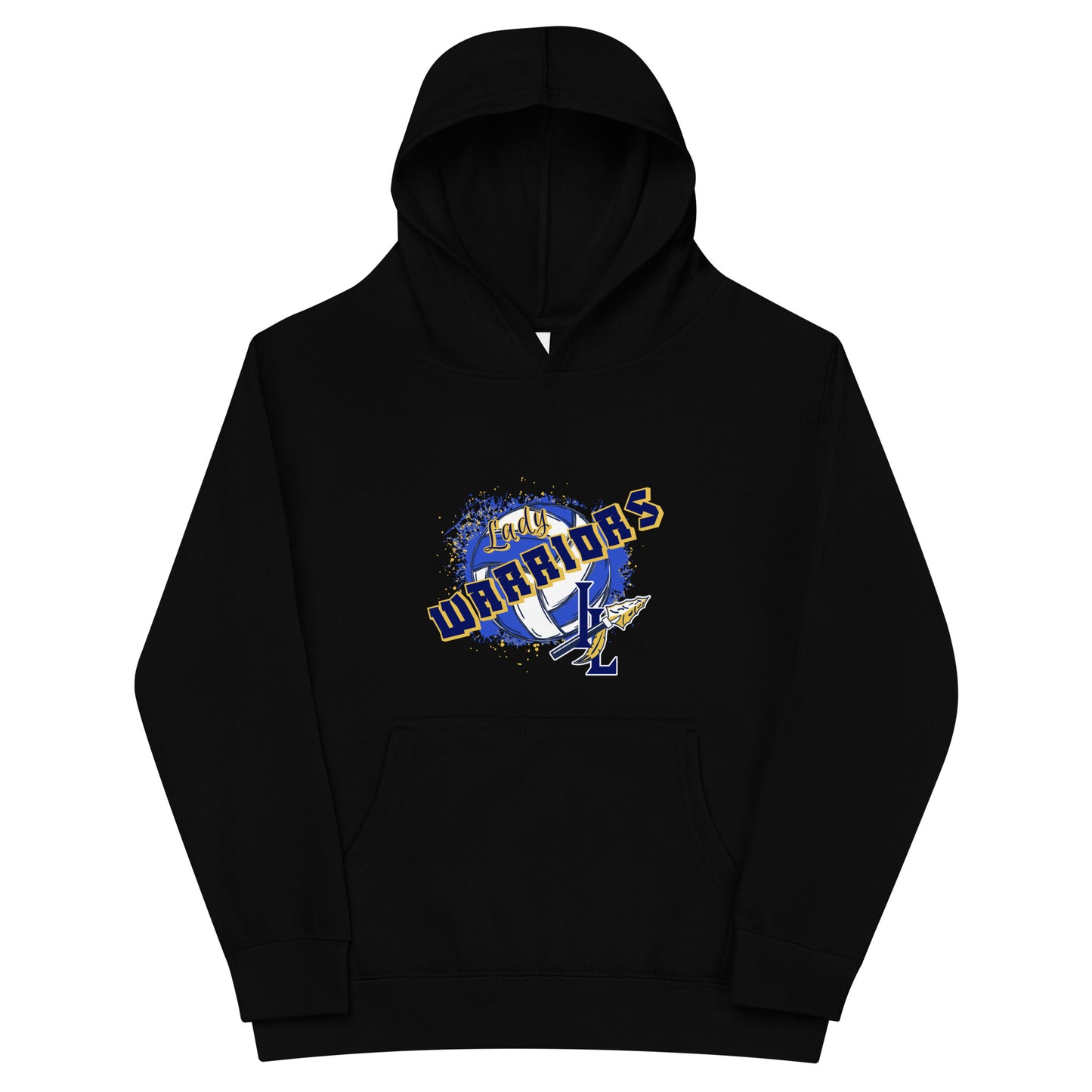 Performance | Youth Hoodie | Indian Land Middle School Volleyball | Vanguard Warriors Logo