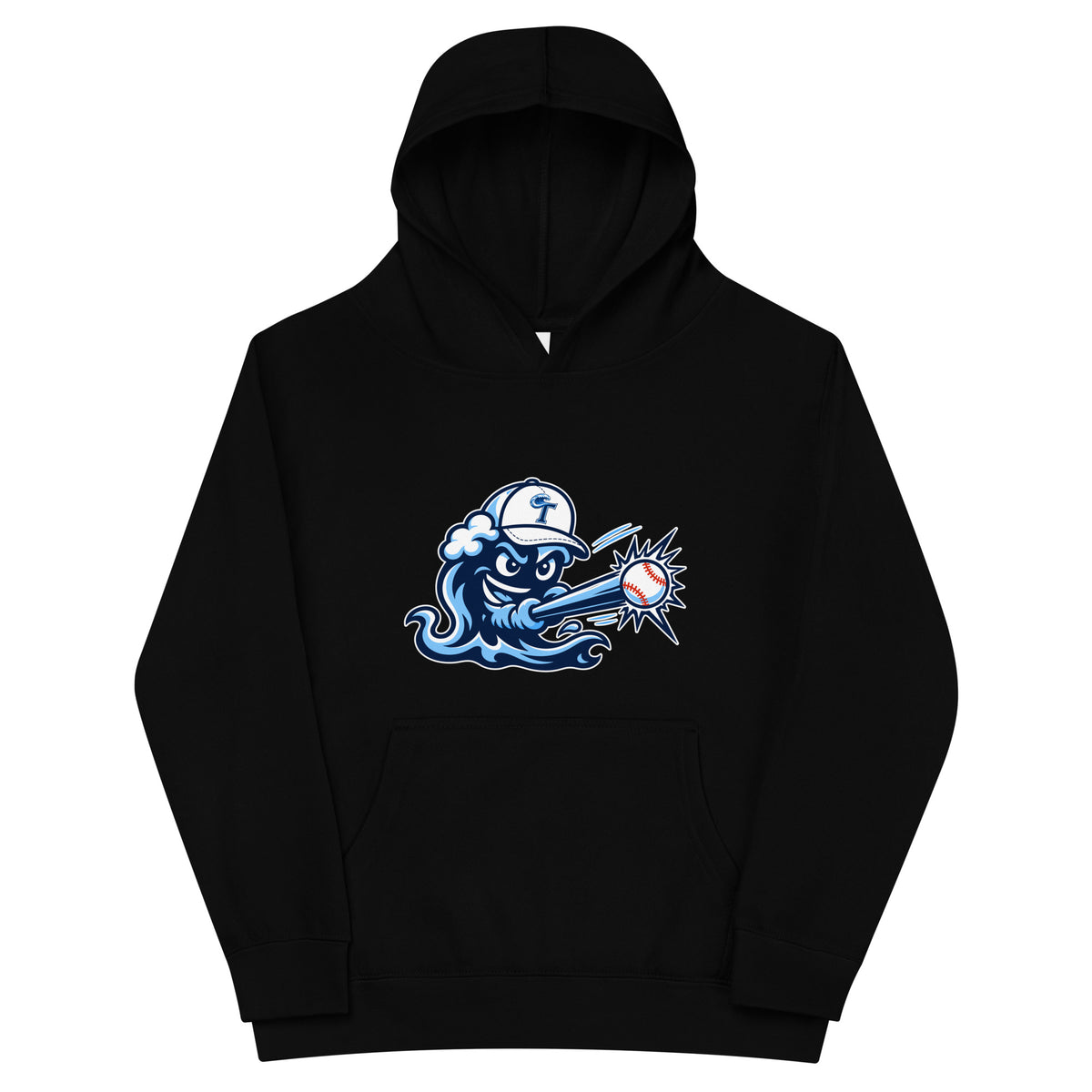 Performance | Youth Hoodie | Long Island Tides Baseball | Mascot Logo