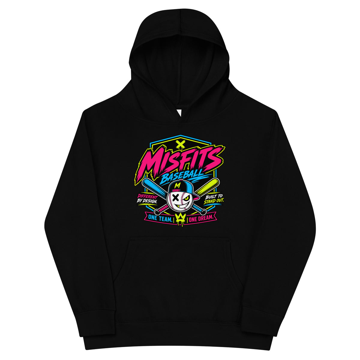 Performance | Youth Hoodie | Misfits Baseball | Valor Logo