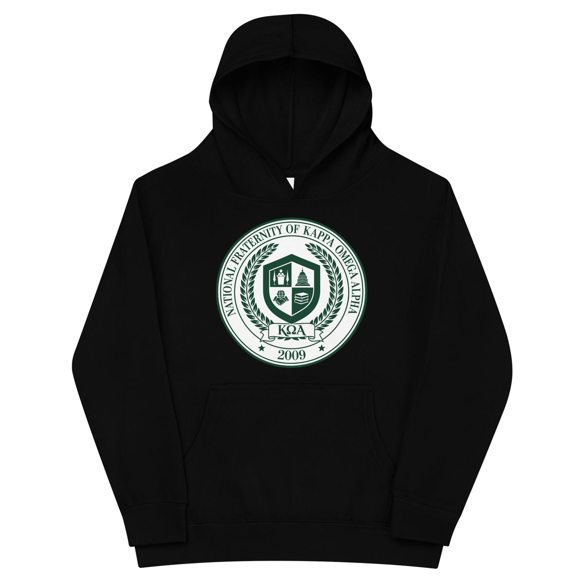 Performance | Youth Hoodie | Kappa Omega Alpha | Badge Logo