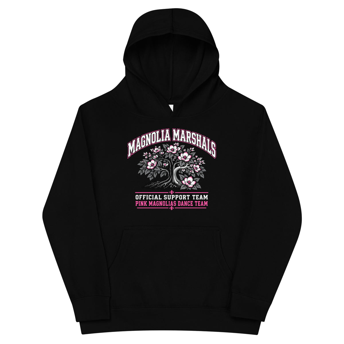 Performance | Youth Hoodie | Pink Magnolias Dance | Crest Logo