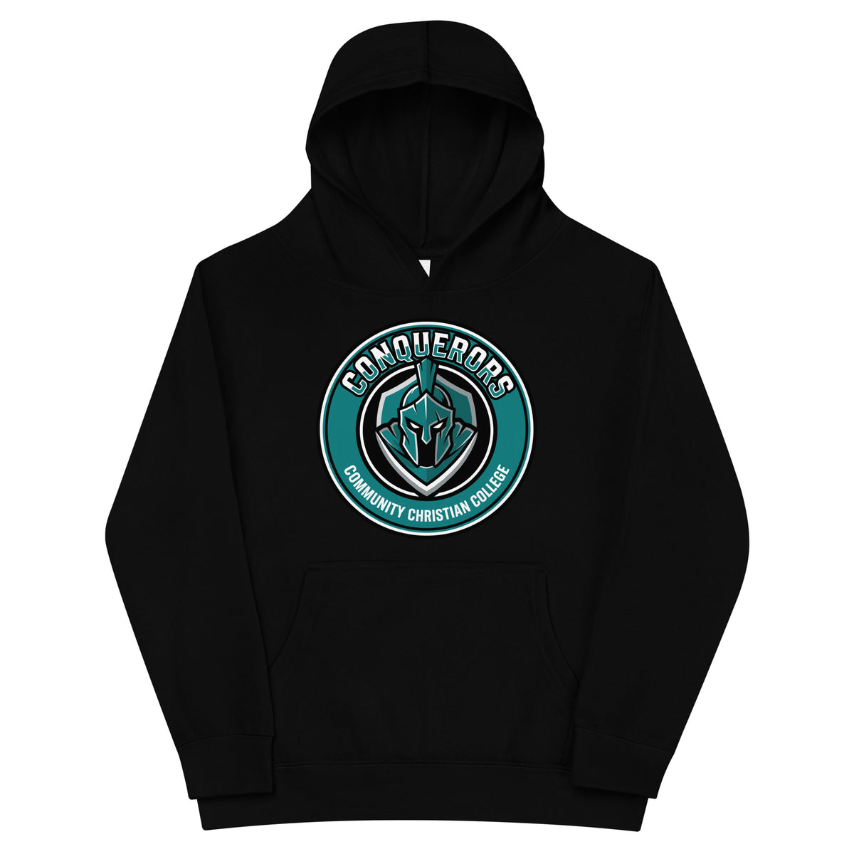 Performance | Youth Hoodie | Community Christian College | Badge Logo
