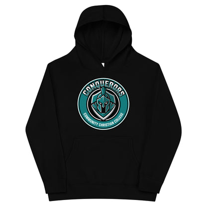 Performance | Youth Hoodie | Community Christian College | Badge Logo