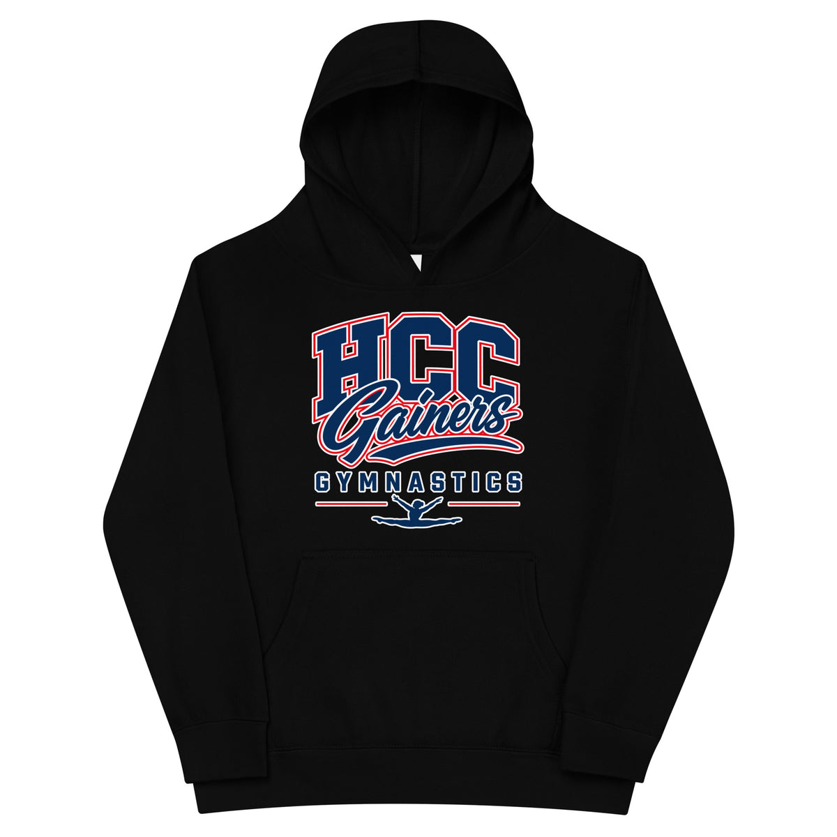 Performance | Youth Hoodie | HCC Gymnastics | Apex Logo