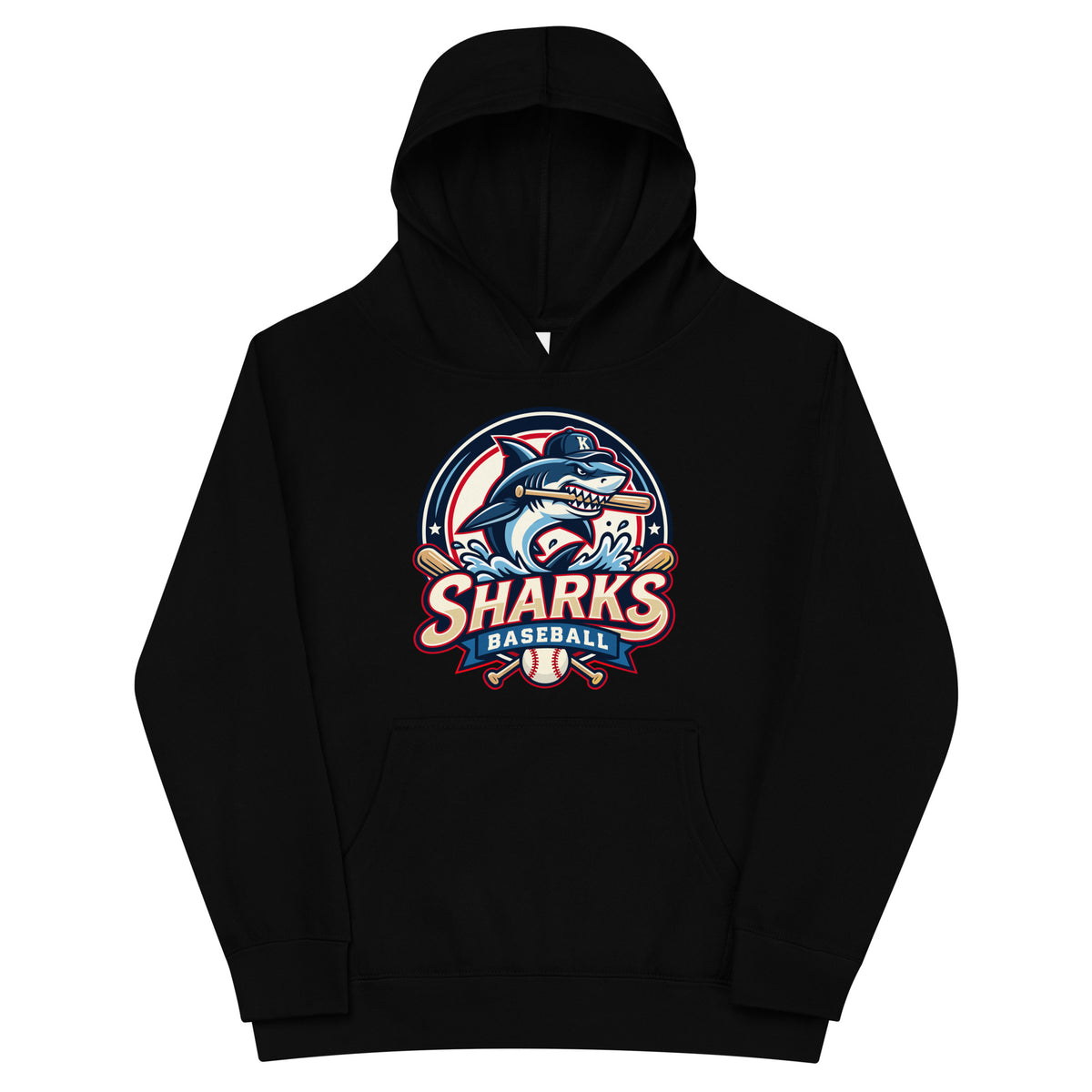 Performance | Youth Hoodie | Sharks Diamond Sports | Emblem Logo