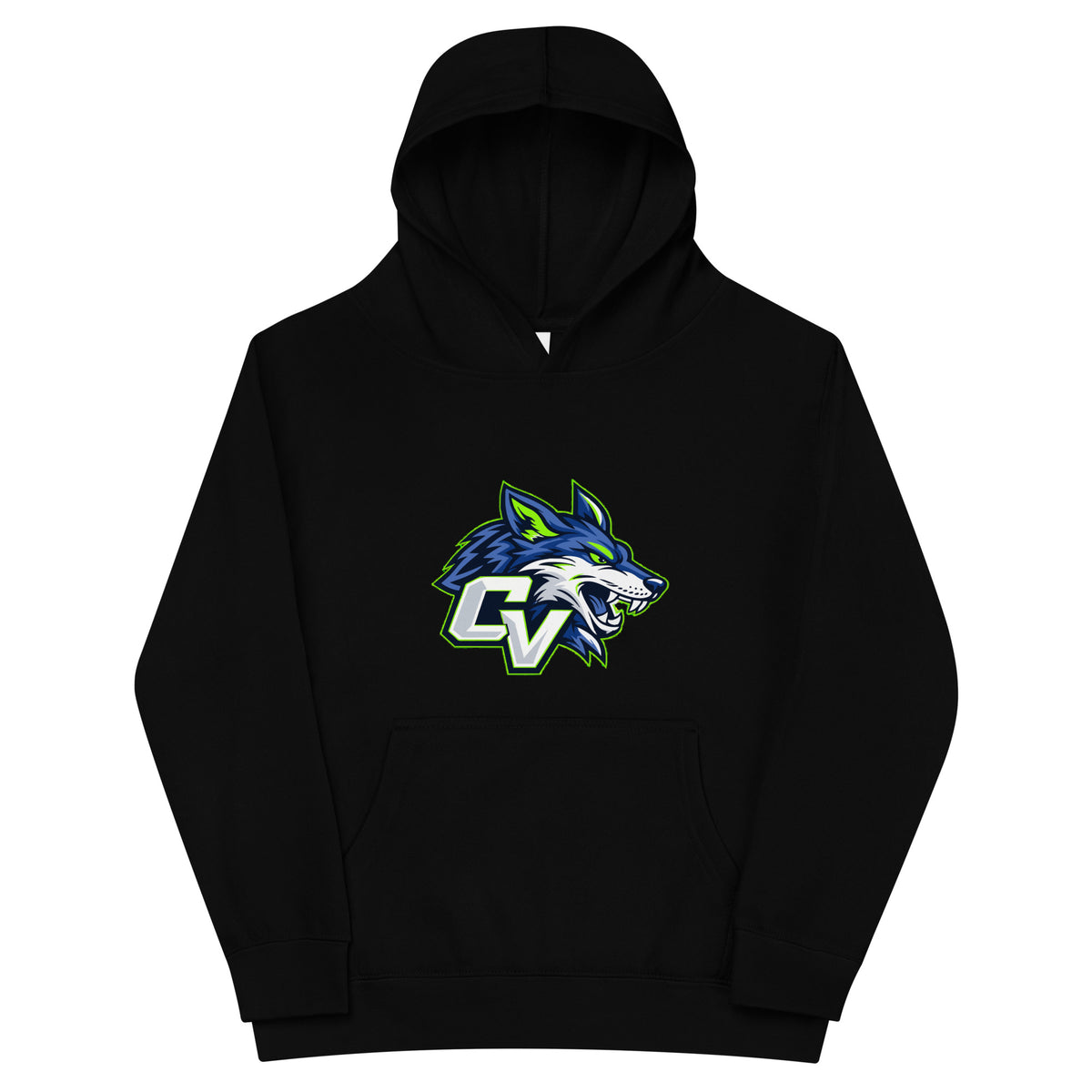 Performance | Youth Hoodie | Cumberland Valley Coyotes Football | Crest Logo