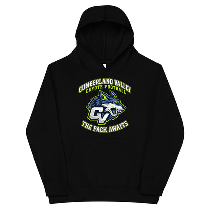 Performance | Youth Hoodie | Cumberland Valley Coyotes Football | Emblem Logo